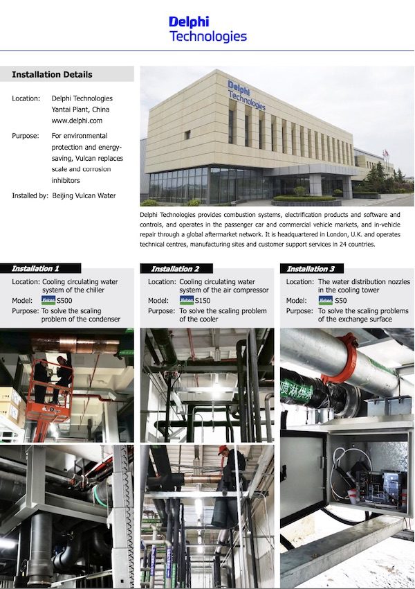 Vulcan descaler for Delphi Technologies